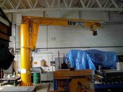 Obrázek: Sloupový a konzolový jeřáb